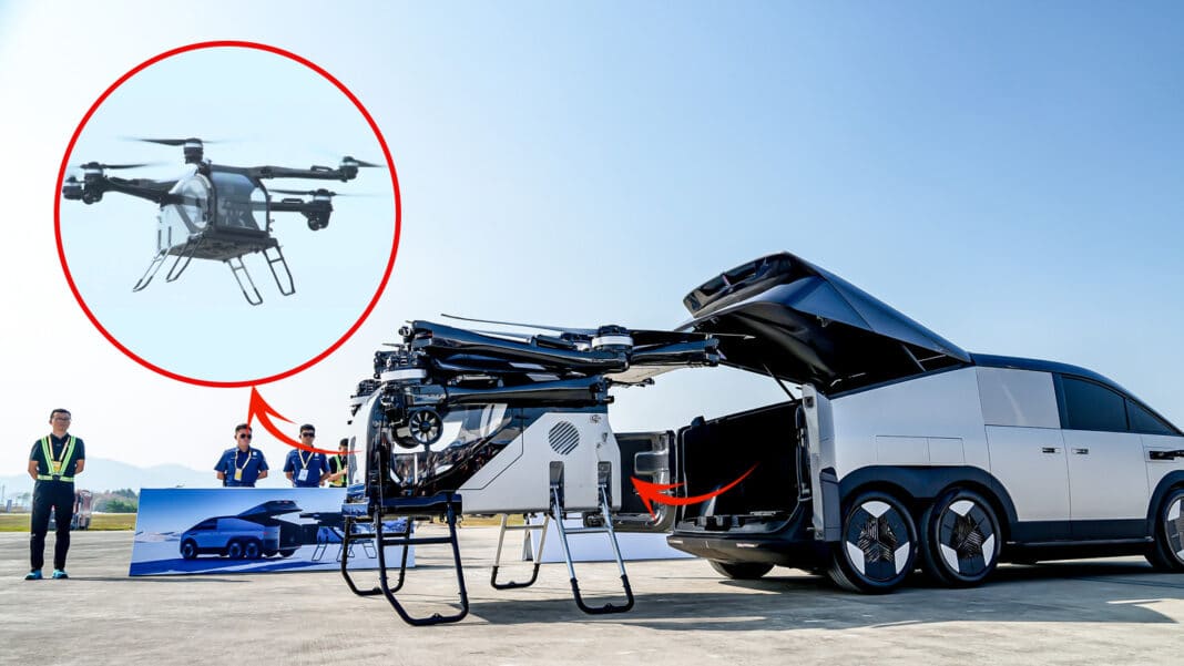 xpeng modular flying car