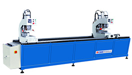 WMC-212 uPVC window and door two-head welding machine